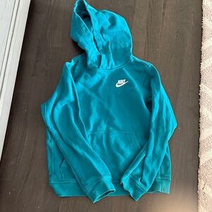 Nike Kids Aqua Blue Hoodie